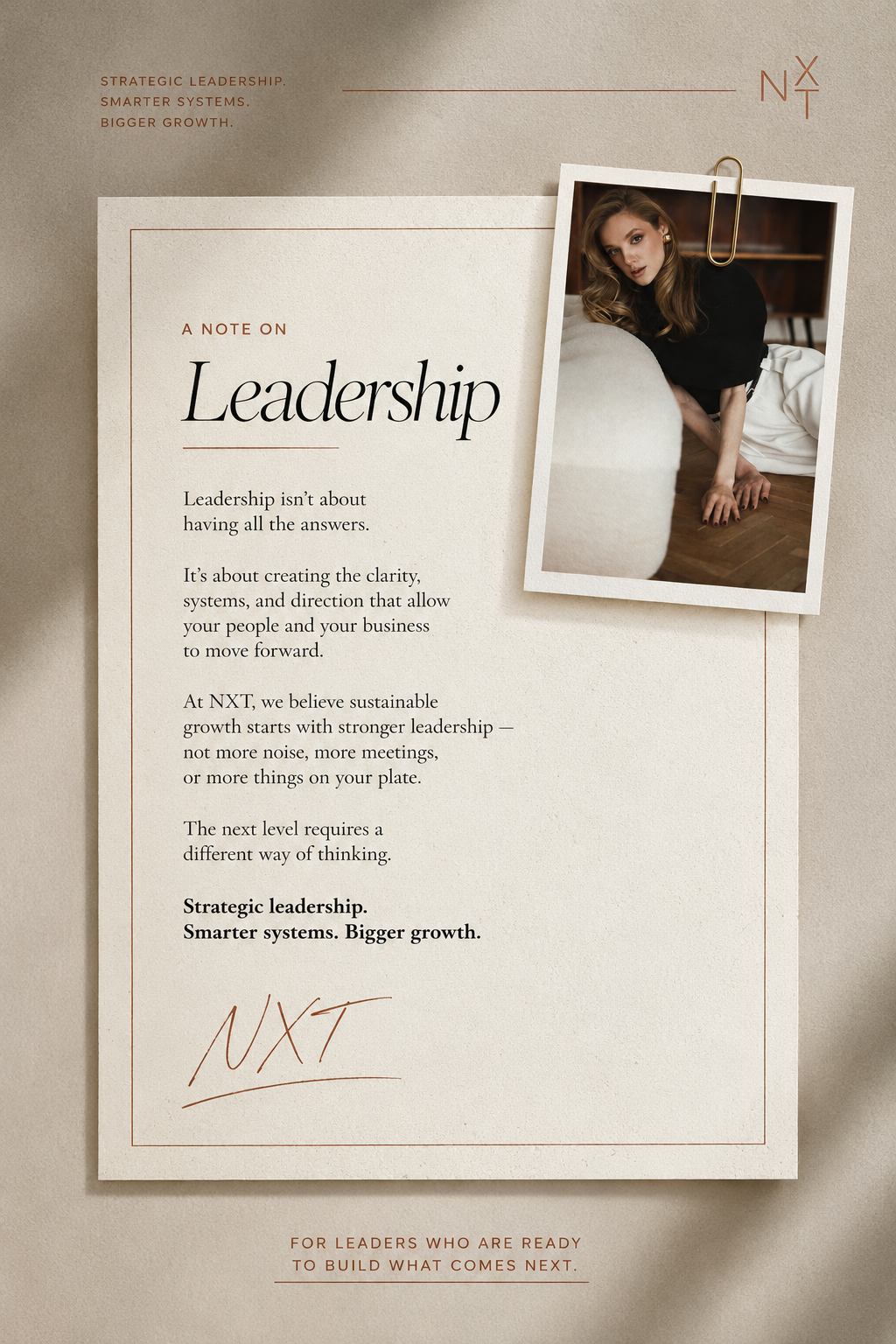 NXT brand application