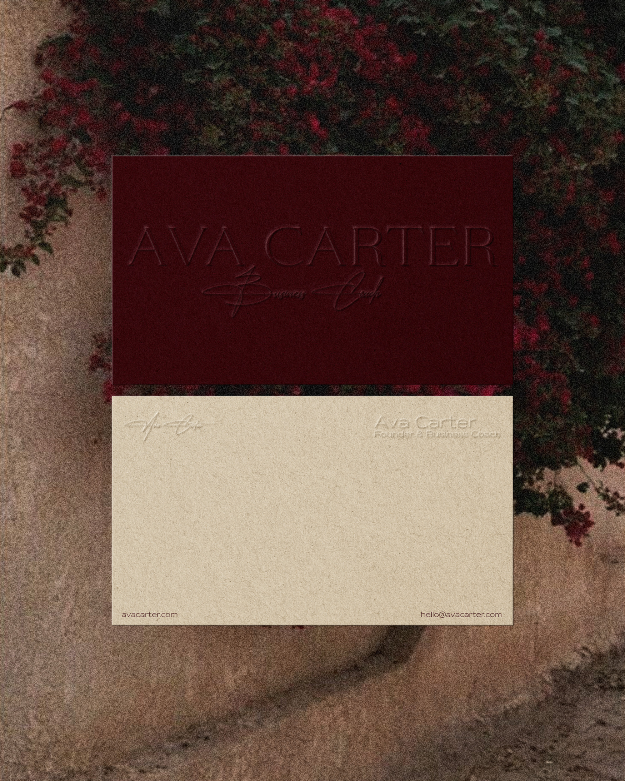 Ava Carter brand application