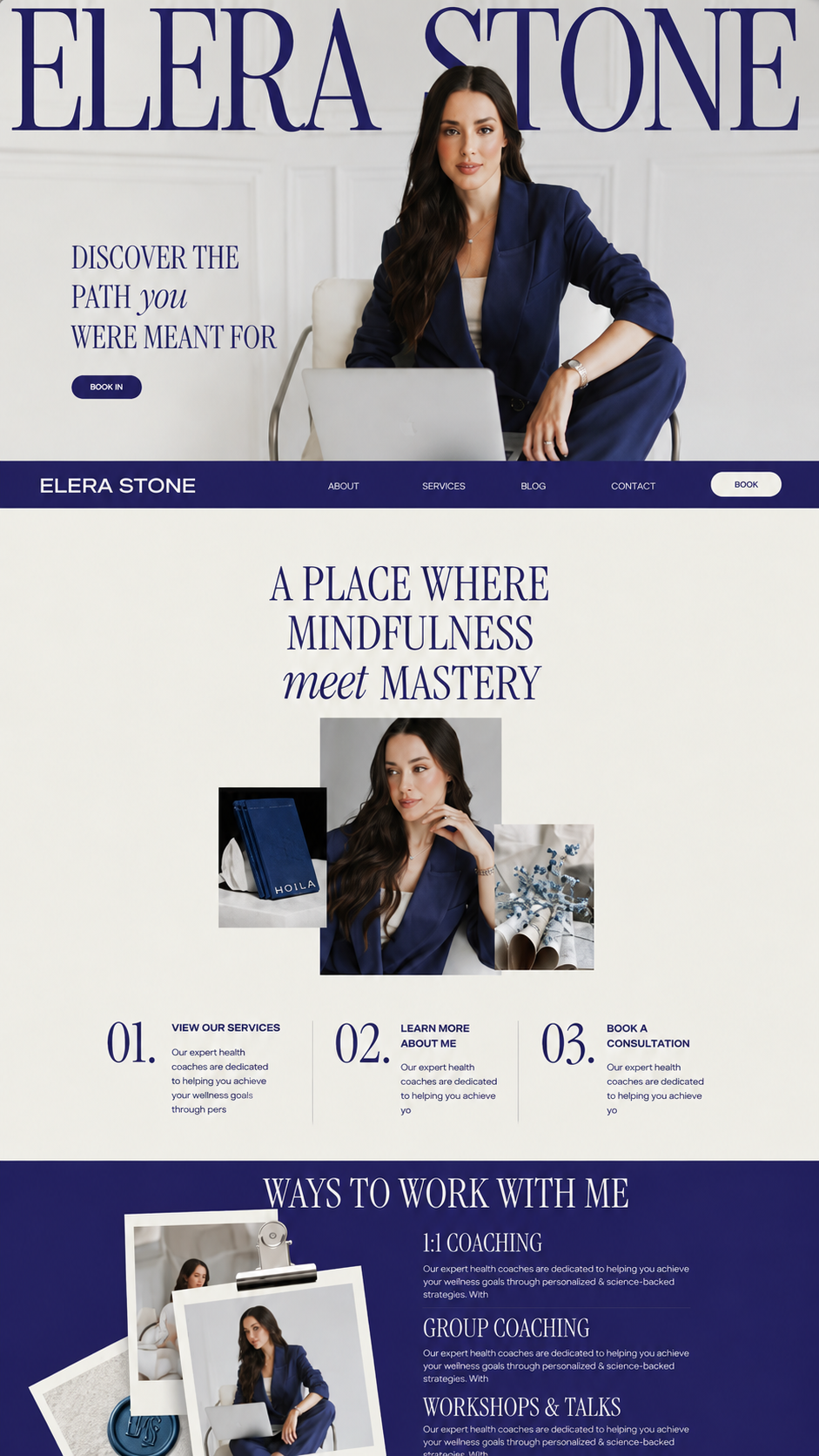 Élera Stone brand application
